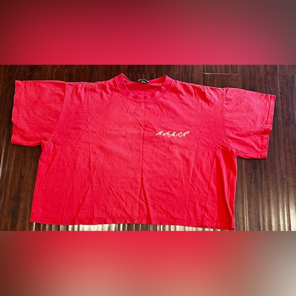 Vintage Jimmy'Z Rare Crop Top T-Shirt One Size Made USA woody Surfer 80’s Neon - Picture 4 of 13